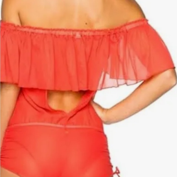 Luli Farma swimsuit, cover-up size small like new. - Picture 4 of 5